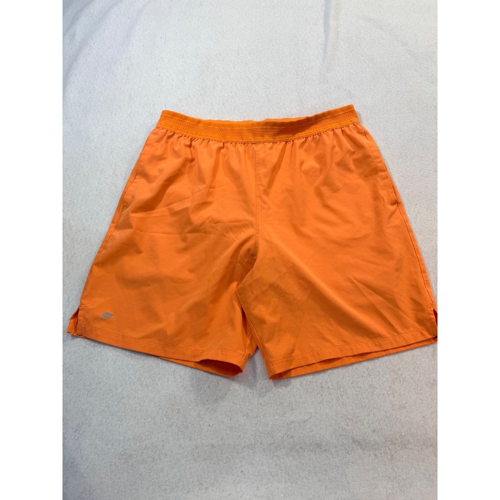 Fabletics Mens Fundamental Shorts Orange Athletic‎ Gym Running SO2146098 Size L